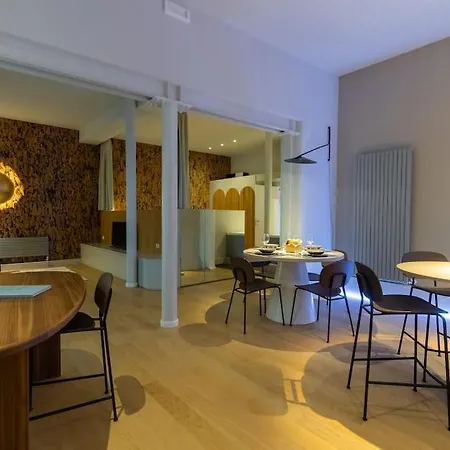 דירה Materia Loft Design In Palazzo Nobiliare Al Duomo פאדובה